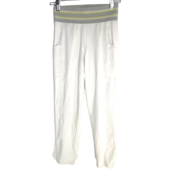 - Aerie Chill Play Move White Leggings Med - Picture 1 of 8